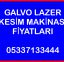 (Turkish) Galvo lazer kesim makina fiyatları